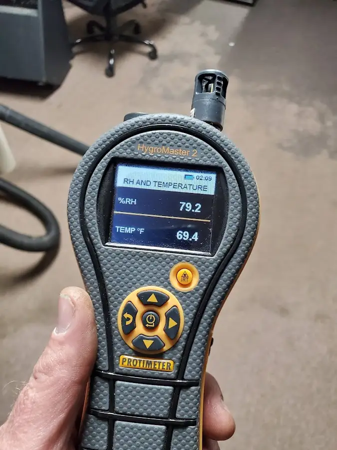 Moisture meter humidity assessment for Mold Remediation & Removal in Sheboygan Falls